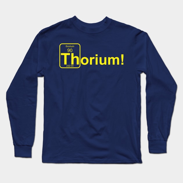 Thorium! yellow Long Sleeve T-Shirt by Cavalrysword